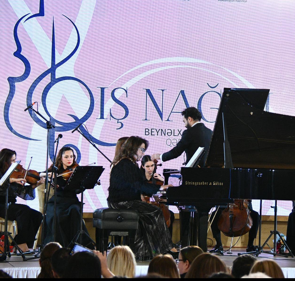 Когда погас свет на фоне величественных гор и потрясающей природы Габалы…