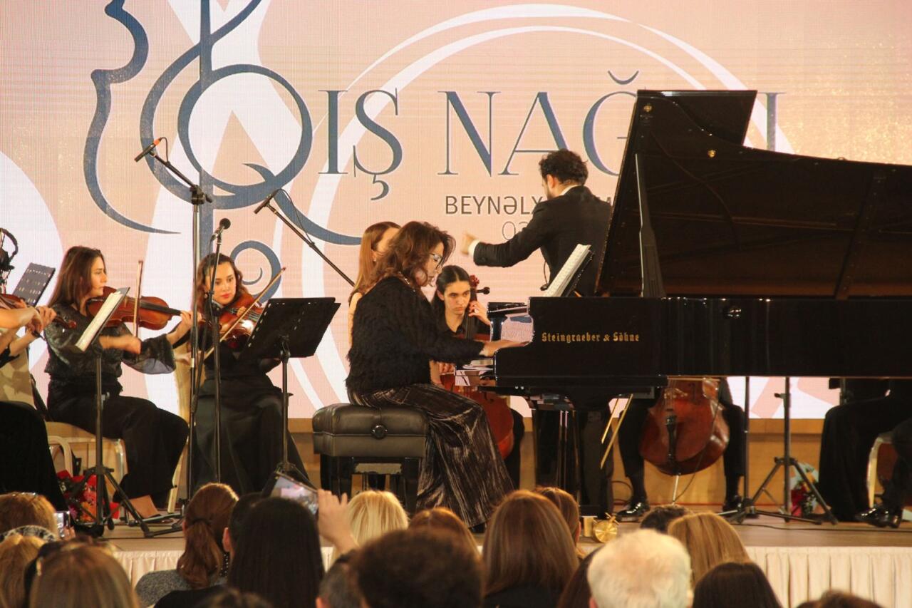 Когда погас свет на фоне величественных гор и потрясающей природы Габалы…