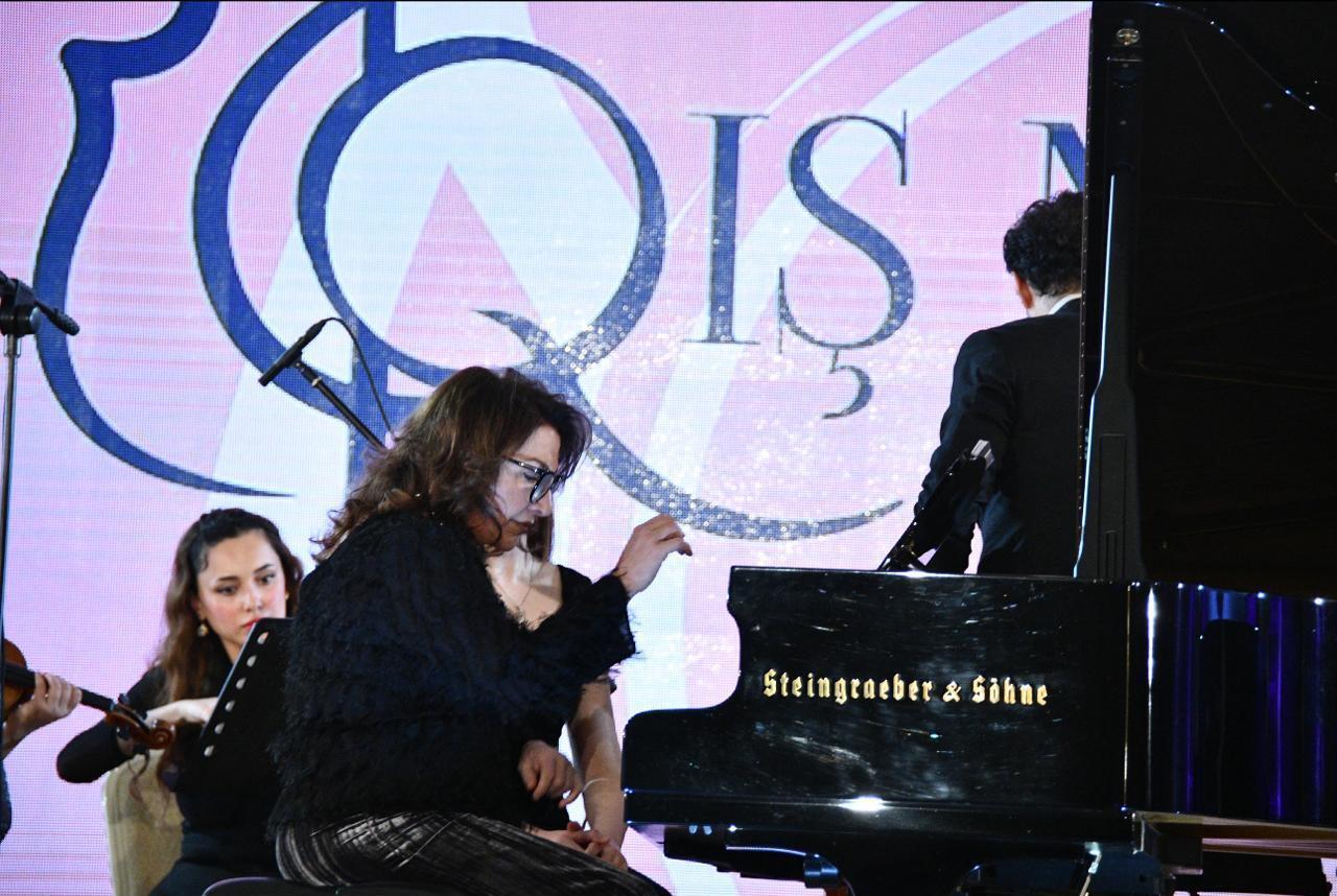 Когда погас свет на фоне величественных гор и потрясающей природы Габалы…