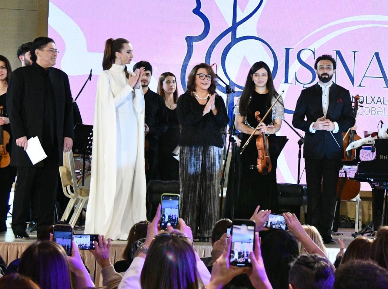 Когда погас свет на фоне величественных гор и потрясающей природы Габалы…