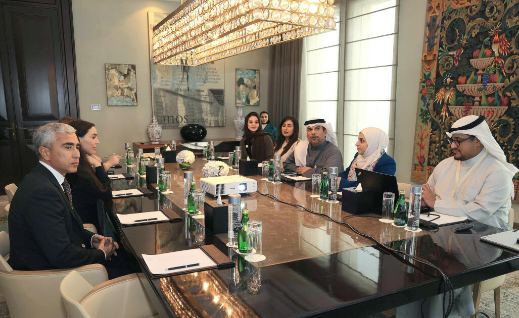 Heydər Əliyev Fondunun vitse-prezidenti Leyla Əliyeva Bəhreynin neft və ətraf mühit naziri ilə görüşüb