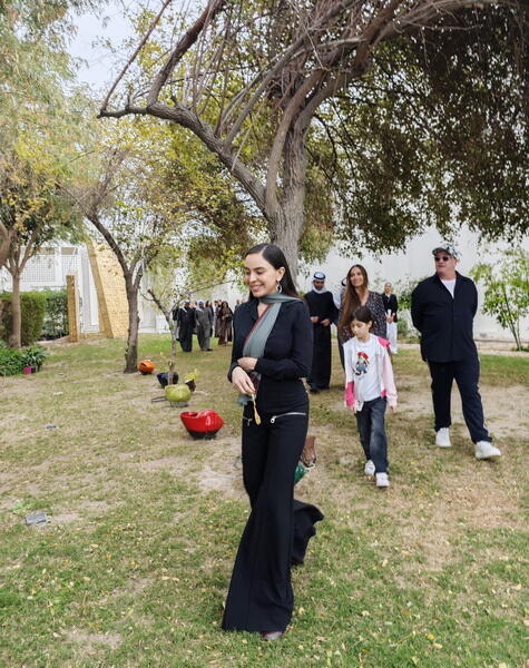 Leyla Əliyeva və Arzu Əliyeva Bəhreynin RAK İncəsənət Fondunda olublar