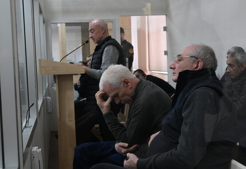 Azərbaycan xalqına qarşı çoxsaylı cinayətlərin törədilməsində təqsirləndirilən şəxslər məhkəmədə ifadə verdi