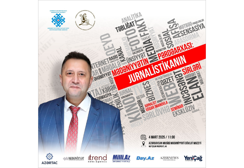 Корреспондент АМИ Trend станет первым гостем нового проекта MEMIM "Закулисье культуры: тайны журналистики"