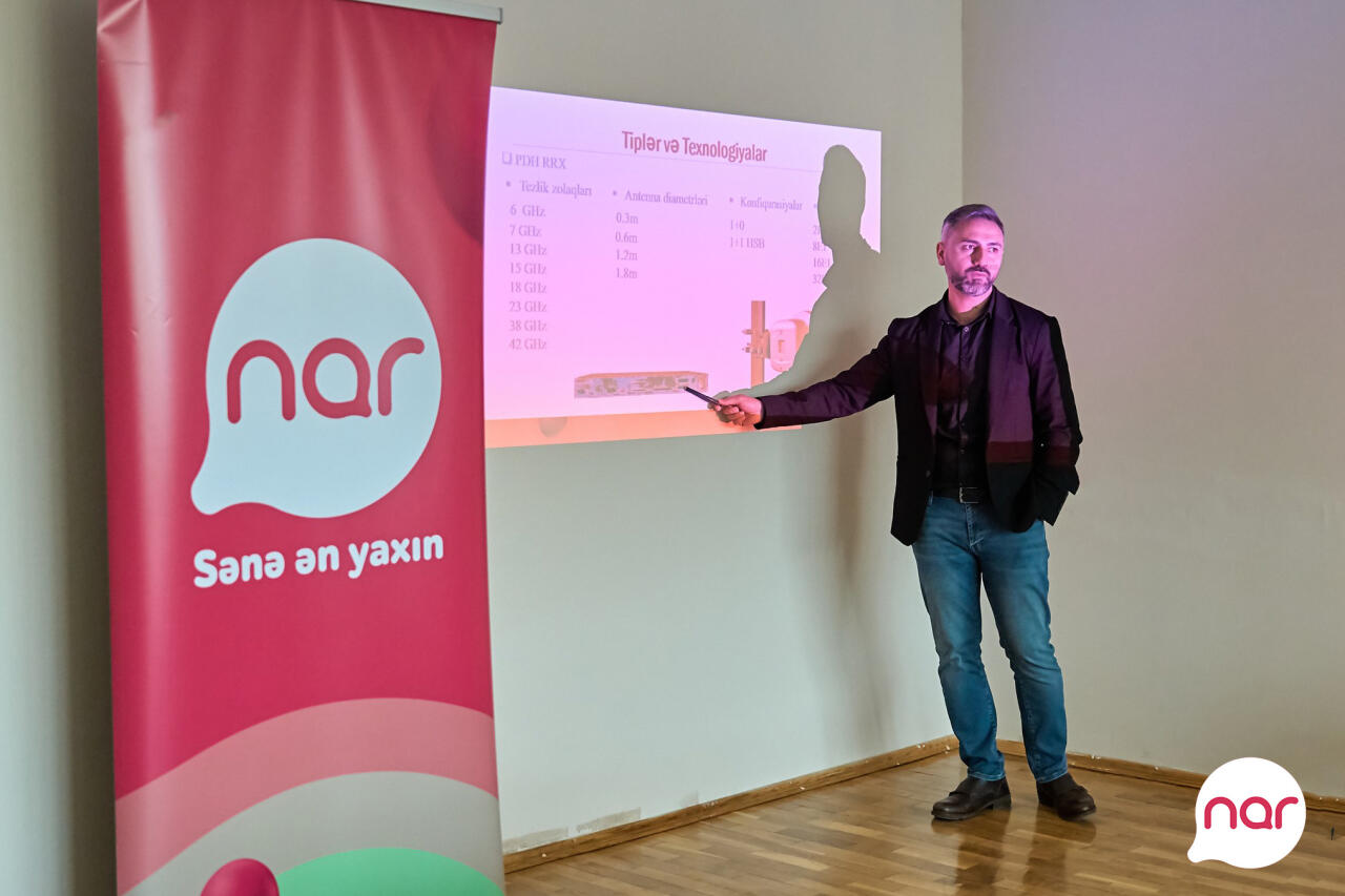 «Nar» продолжает делиться своим опытом в сфере мобильной связи со студентами АзТУ