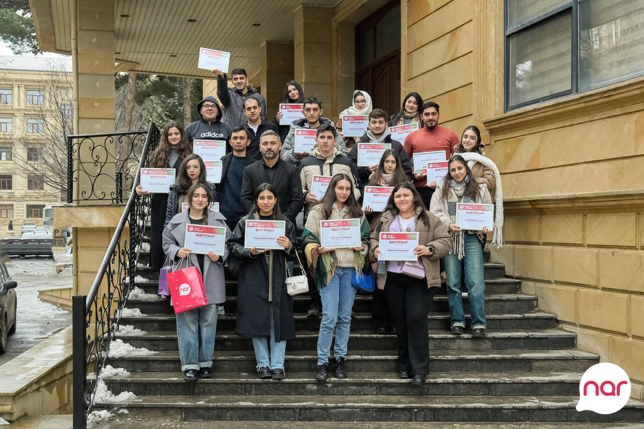 «Nar» продолжает делиться своим опытом в сфере мобильной связи со студентами АзТУ