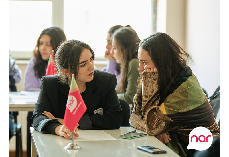 «Nar» продолжает делиться своим опытом в сфере мобильной связи со студентами АзТУ