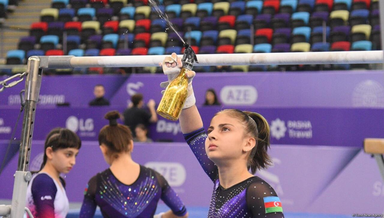 На Национальной гимнастической арене стартовали Чемпионат Баку и первенство страны