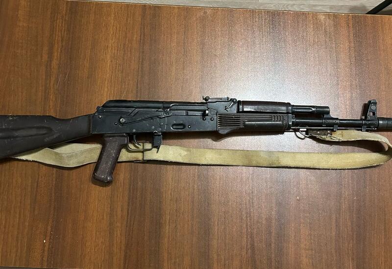 Şirvanda avtomat tapılıb