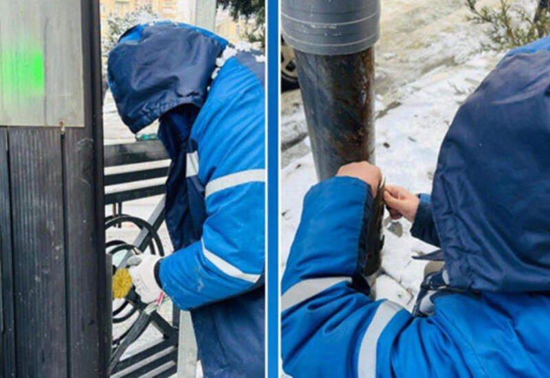 Bakıda qəzalarda zədələnən işıqforların sayı