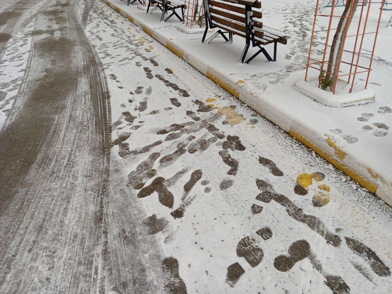 Баку снова замело