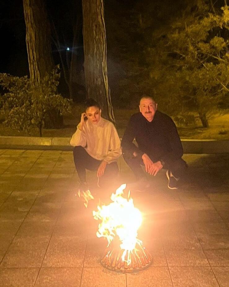 Первый вице-президент Мехрибан Алиева поделилась публикацией по случаю «Од чершенбеси»