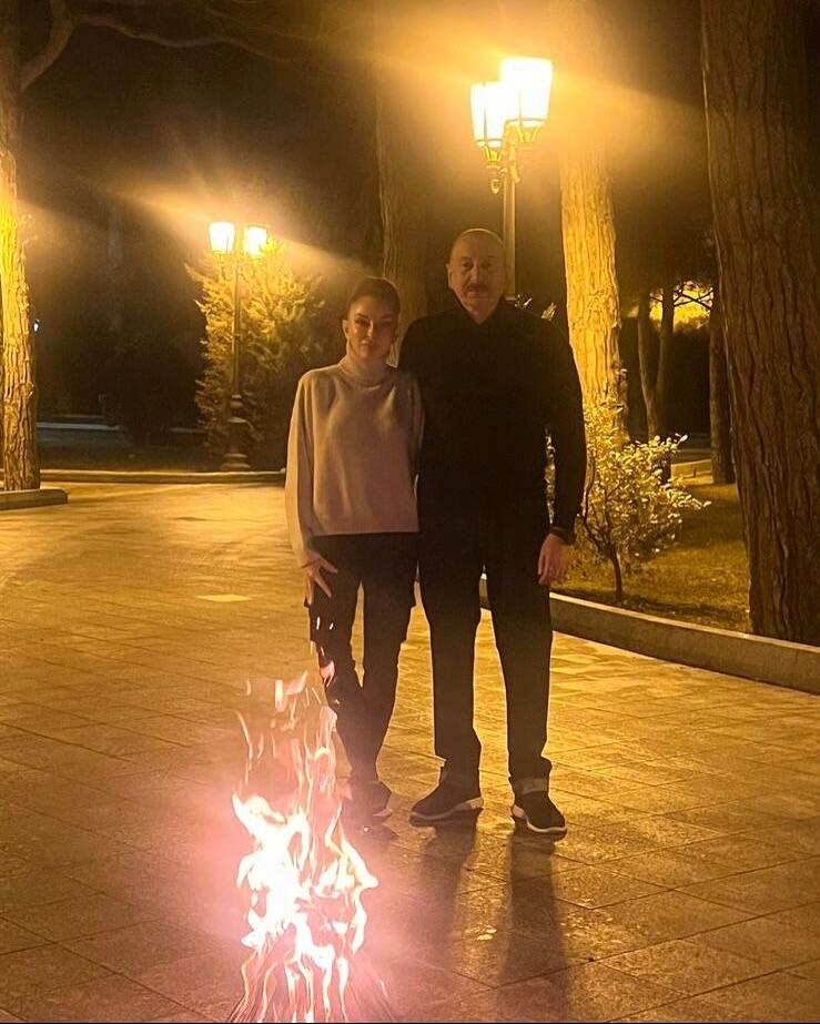 Первый вице-президент Мехрибан Алиева поделилась публикацией по случаю «Од чершенбеси»