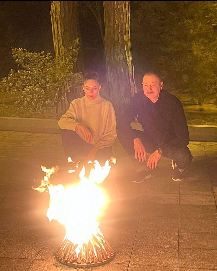 Первый вице-президент Мехрибан Алиева поделилась публикацией по случаю «Од чершенбеси»