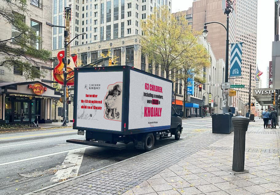 ABŞ-nin şəhərlərində üzərinə “Xocalıya ədalət” şüarı yazılmış avtomobillər hərəkət edib