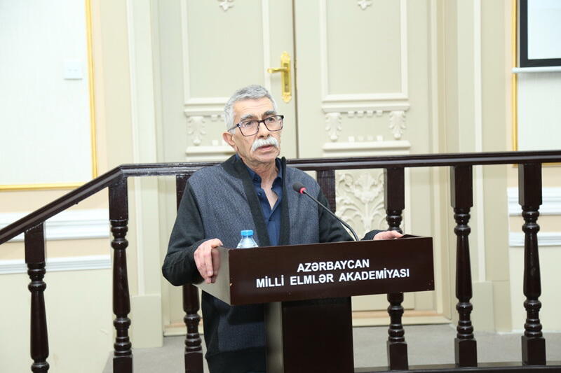 AMEA-da tanınmış riyaziyyatçı alim Kamal Soltanovla görüş keçirilib