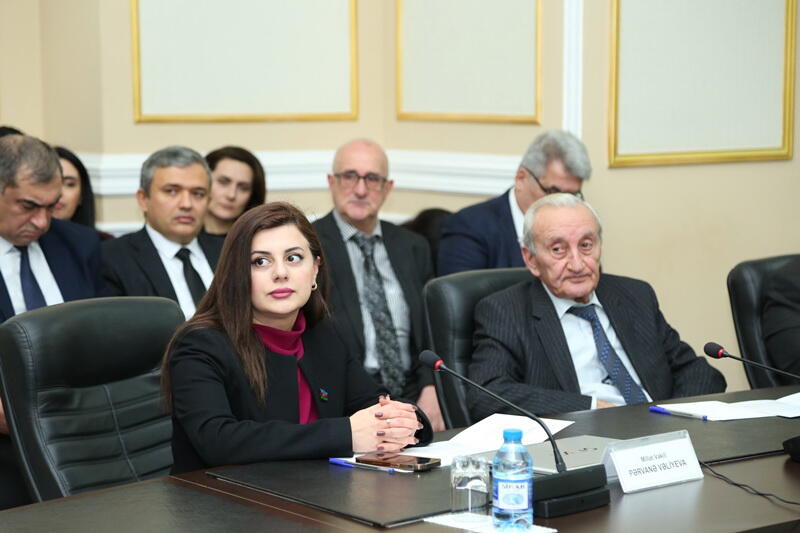 AMEA-da tanınmış riyaziyyatçı alim Kamal Soltanovla görüş keçirilib