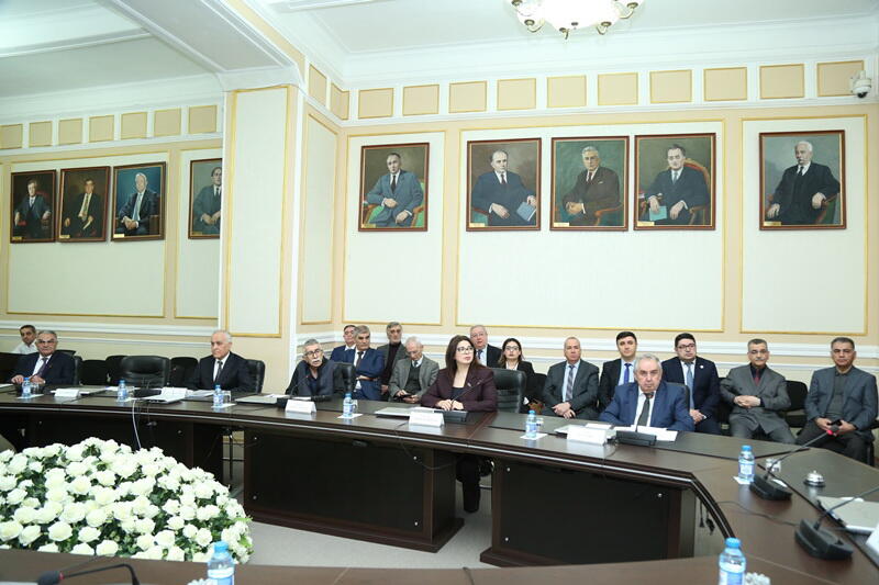 AMEA-da tanınmış riyaziyyatçı alim Kamal Soltanovla görüş keçirilib