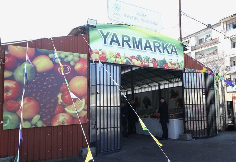 "KOB bazar" satış yarmarkası fəaliyyətə başladı