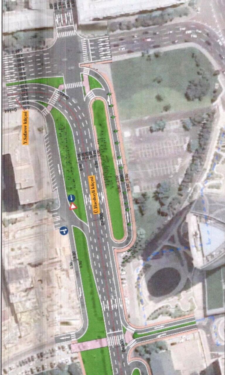 Bakının bu küçəsində yol hərəkətində dəyişiklik ediləcək