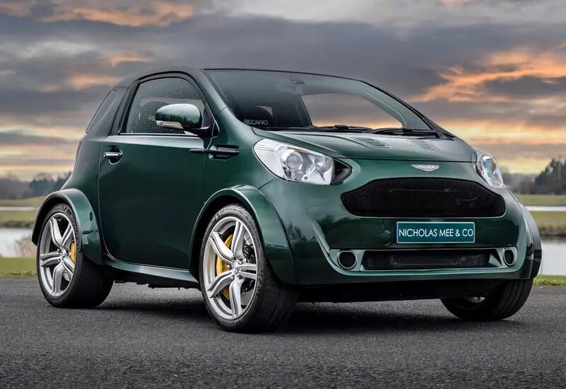 Уникальный Aston Martin Cygnet с двигателем от Vantage выставили на продажу