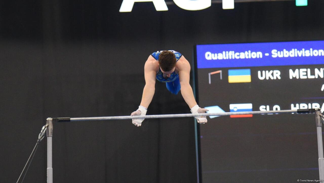 Bakıda idman gimnastikası üzrə Dünya Kubokunun 2 ci günü start götürüb