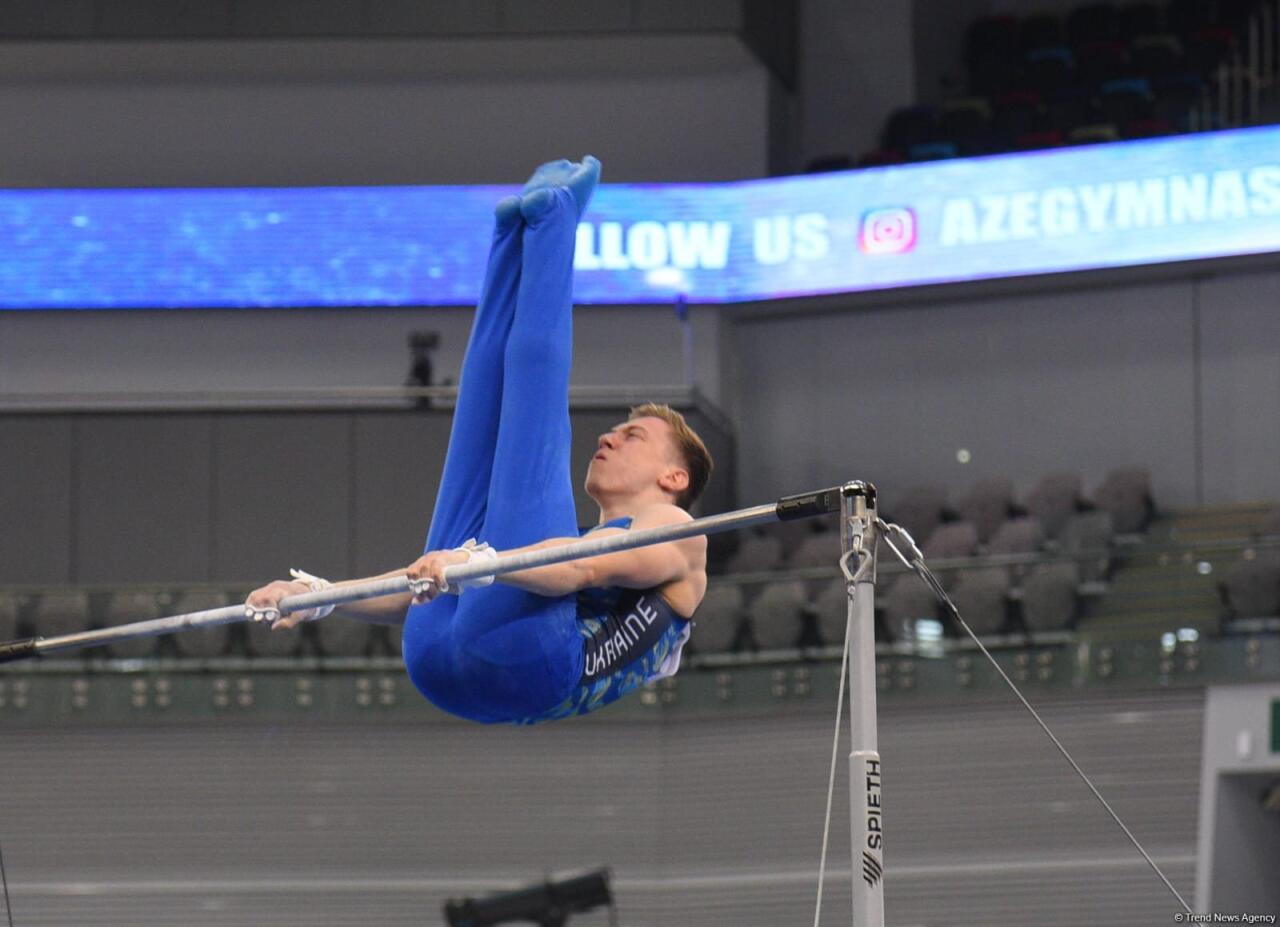 Bakıda idman gimnastikası üzrə Dünya Kubokunun 2 ci günü start götürüb