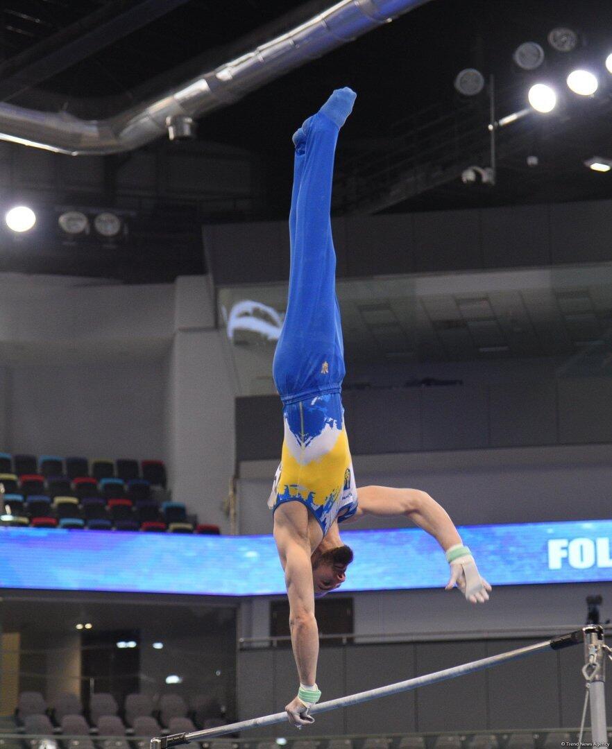 Bakıda idman gimnastikası üzrə Dünya Kubokunun 2 ci günü start götürüb