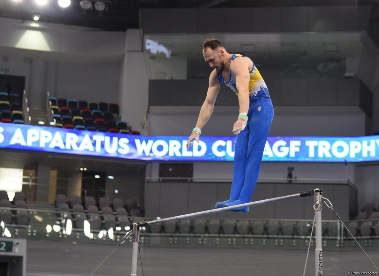 Bakıda idman gimnastikası üzrə Dünya Kubokunun 2 ci günü start götürüb