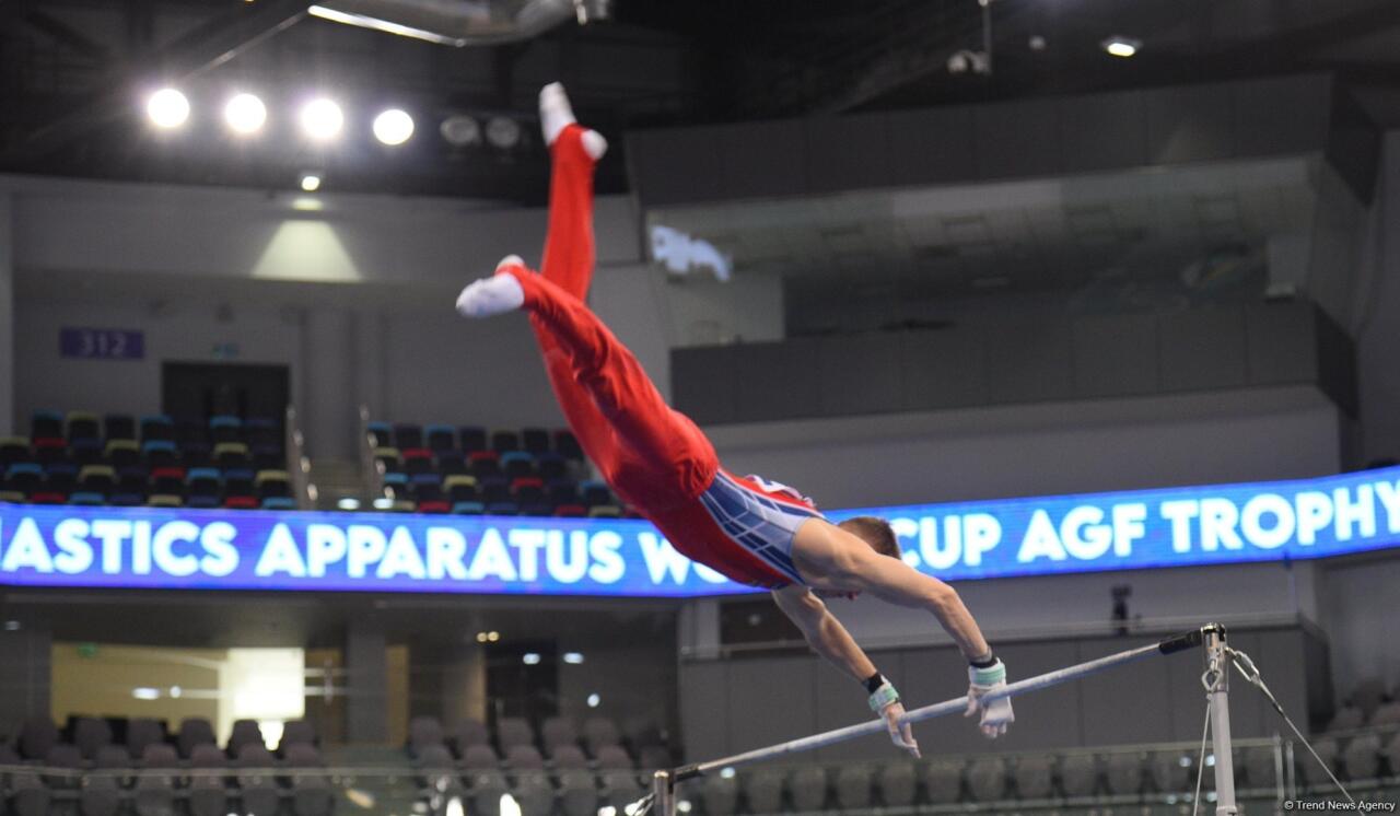 Bakıda idman gimnastikası üzrə Dünya Kubokunun 2 ci günü start götürüb