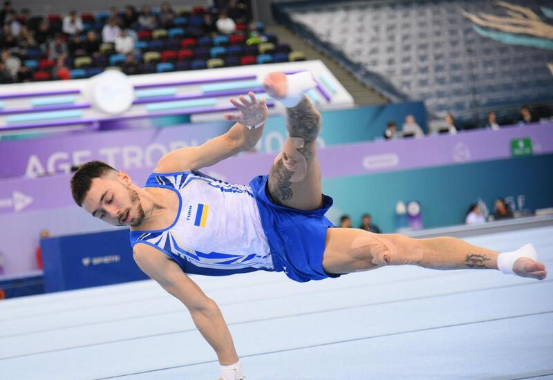 Bakıda idman gimnastikası üzrə Dünya Kubokunun final günü start götürüb