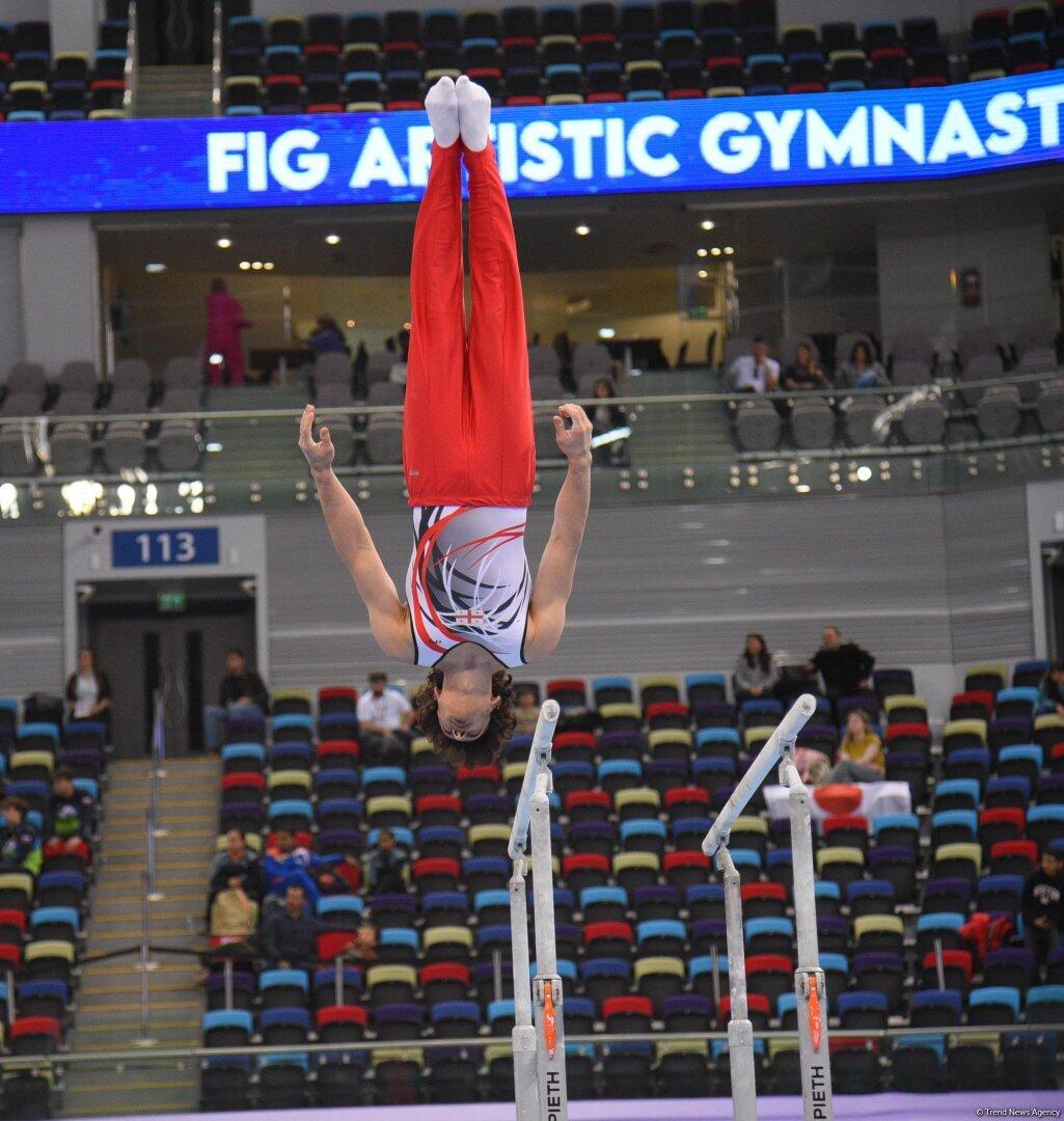 Финальный день Кубка мира по спортивной гимнастике в Баку