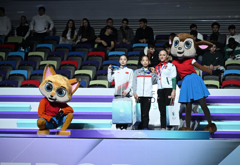 Bakıda idman gimnastikası üzrə Dünya Kubokuna yekun vurulub