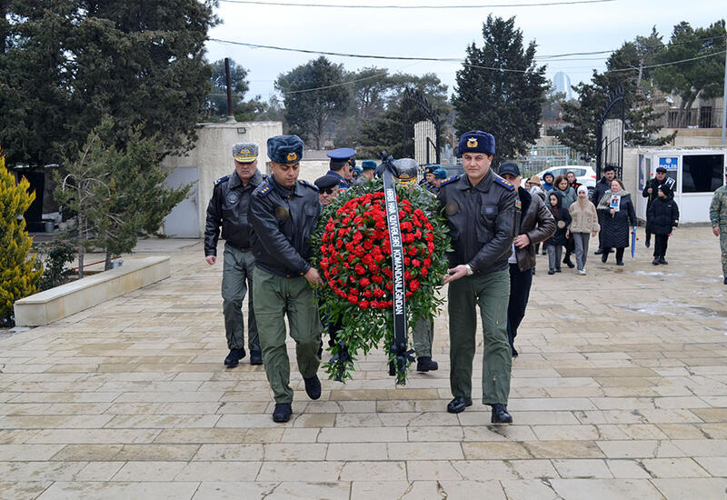 Şəhid hərbi pilot Famil Məmmədlinin xatirəsi yad edilib