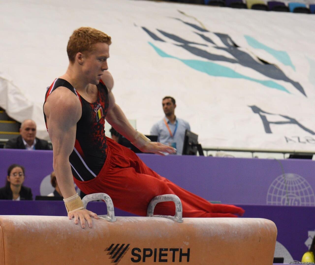 Bakıda idman gimnastikasınin sonuncu günü start götürüb