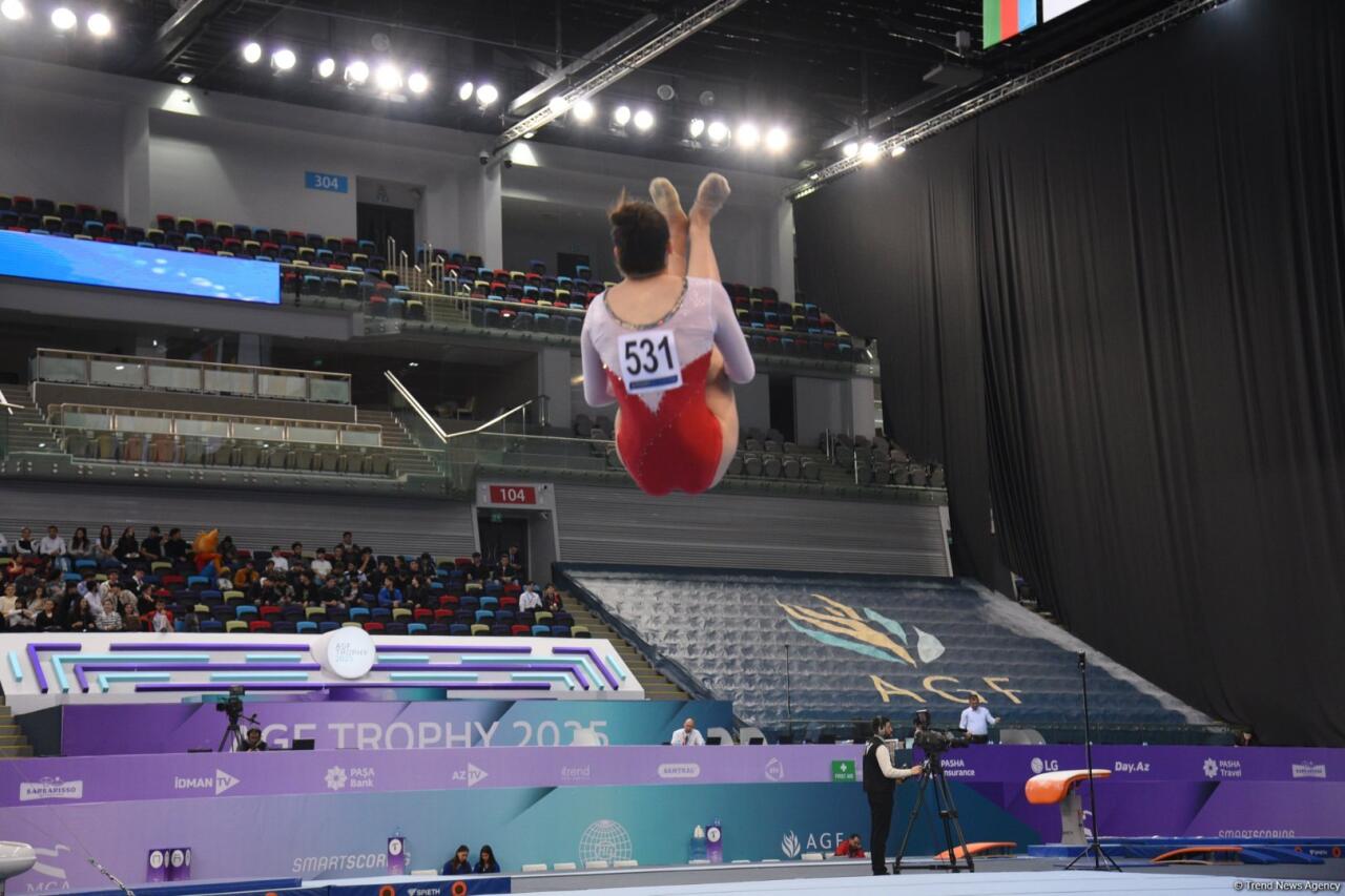 Bakıda idman gimnastikasınin sonuncu günü start götürüb