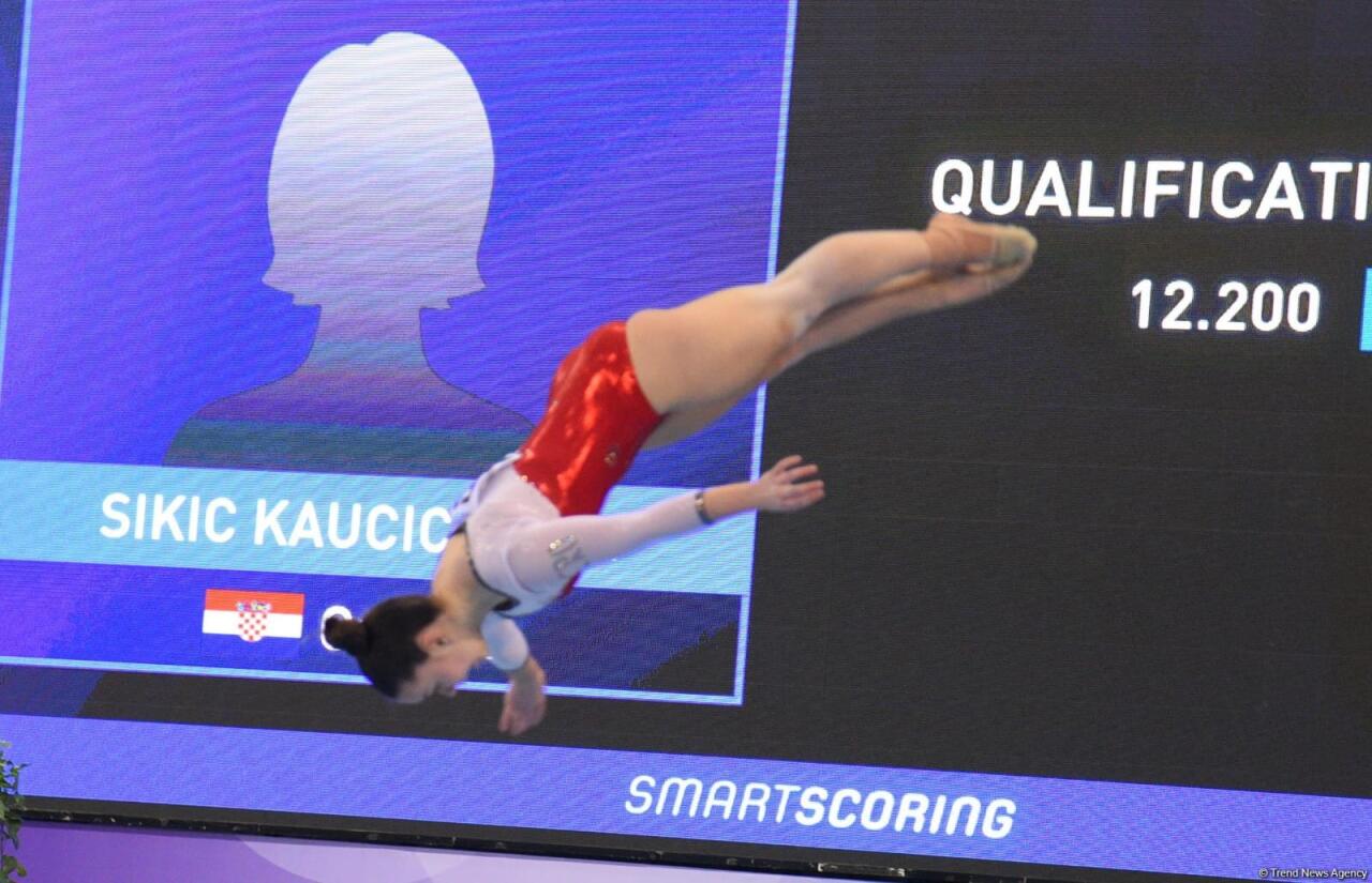 Bakıda idman gimnastikasınin sonuncu günü start götürüb