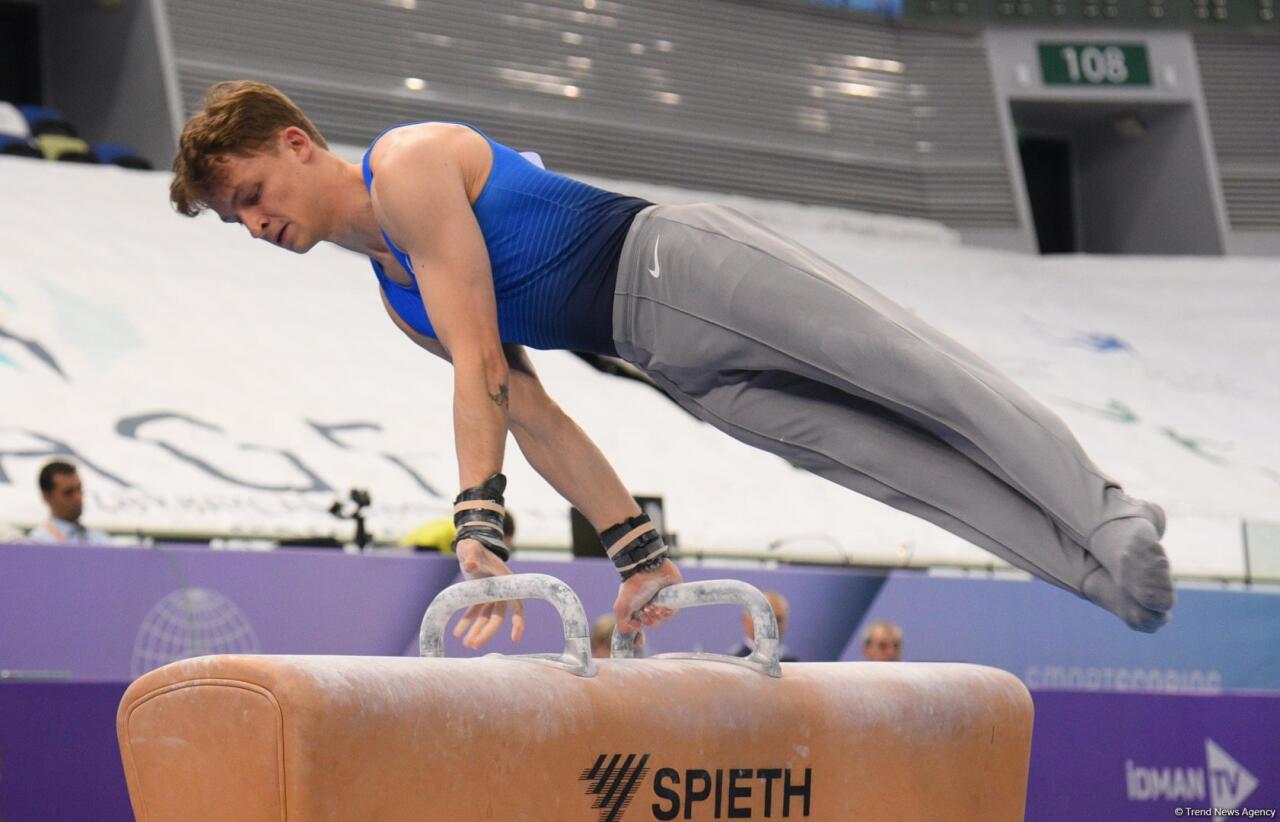 Bakıda idman gimnastikasınin sonuncu günü start götürüb