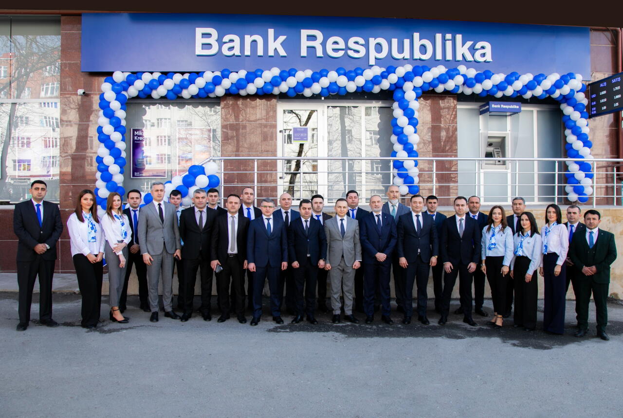 Bank Respublika Qəbələ şəhərində yeni filialını açdı!