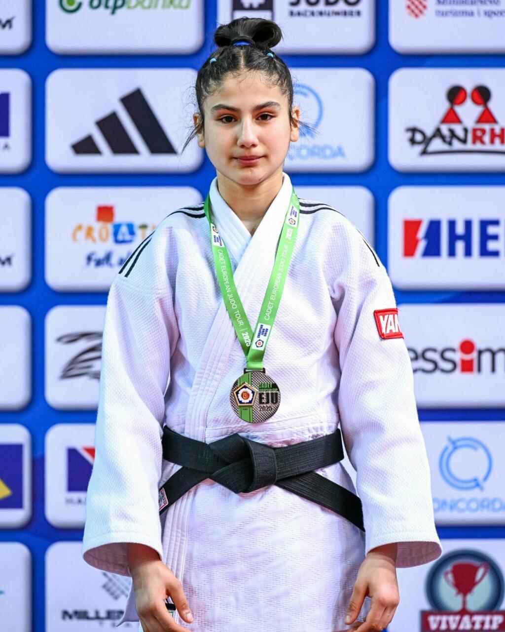 Azərbaycanın yeniyetmə cüdoçuları Xorvatiyada Avropa Kubokunda daha 2 medal qazanıb