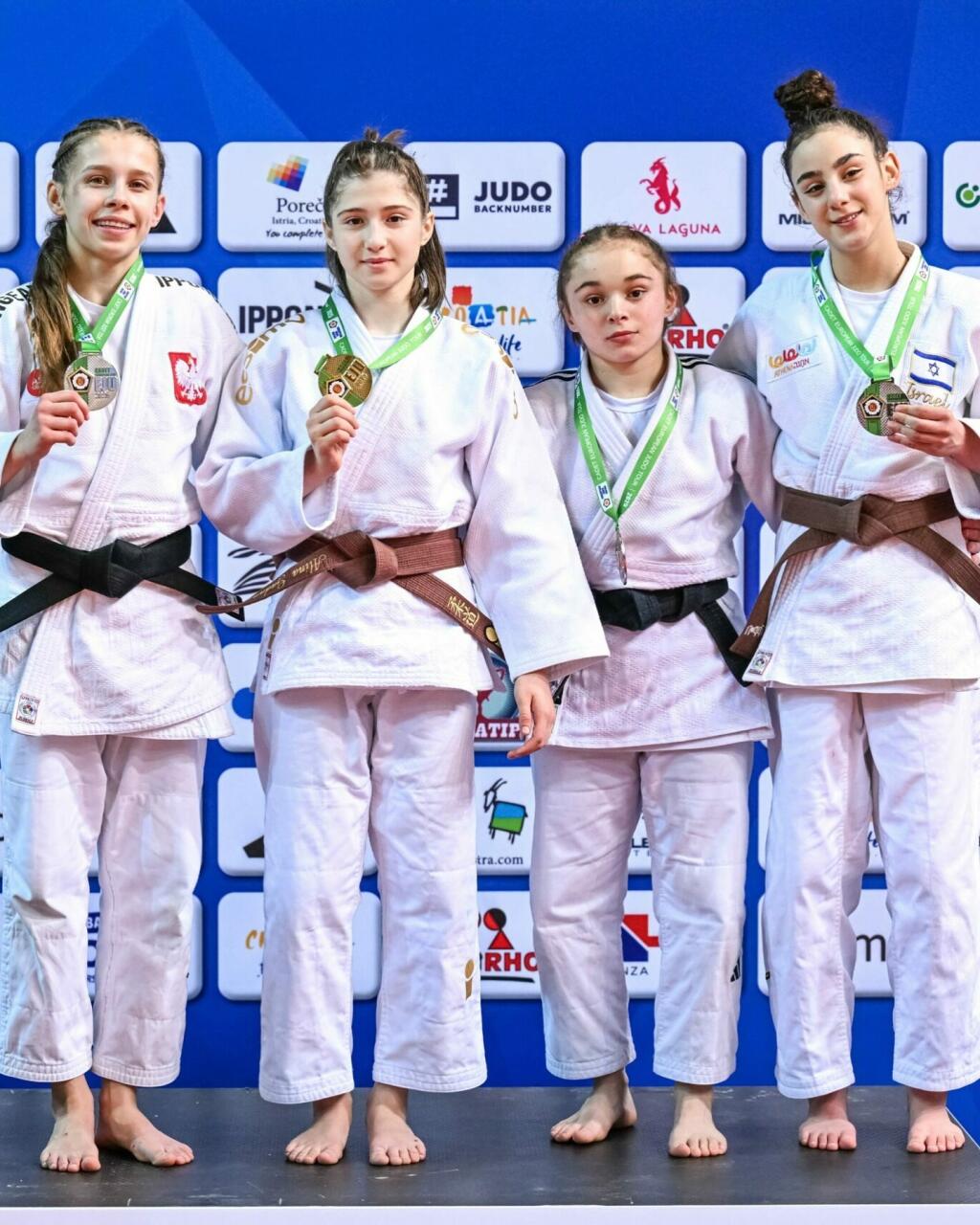 Azərbaycanın yeniyetmə cüdoçuları Xorvatiyada Avropa Kubokunda daha 2 medal qazanıb