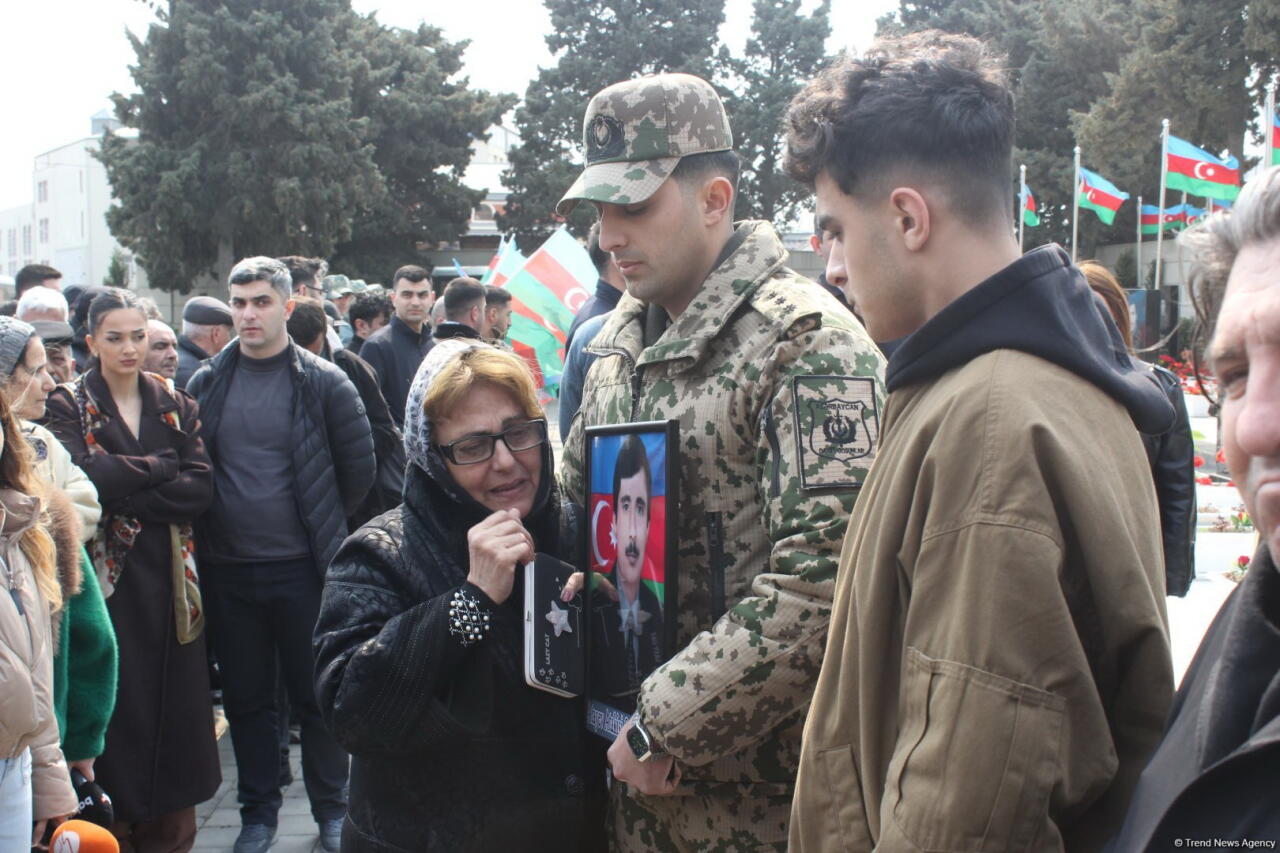 В Баку захоронены останки шехида Первой Карабахской войны Атакиши Атаева