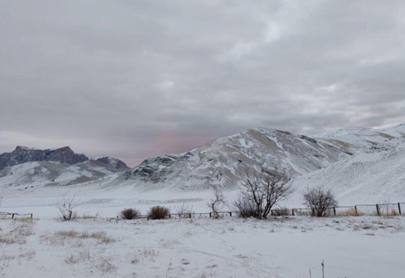 Şahdağa 9 sm qar yağıb
