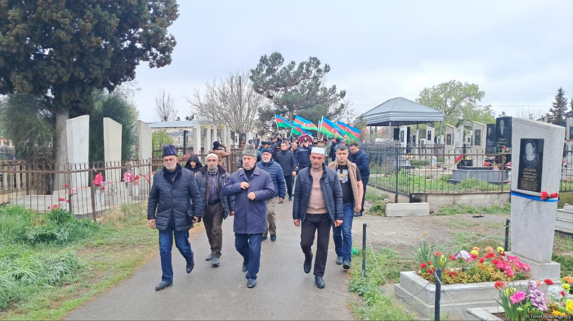 Qar uçqununda həlak olmuş əsgər dəfn edilib