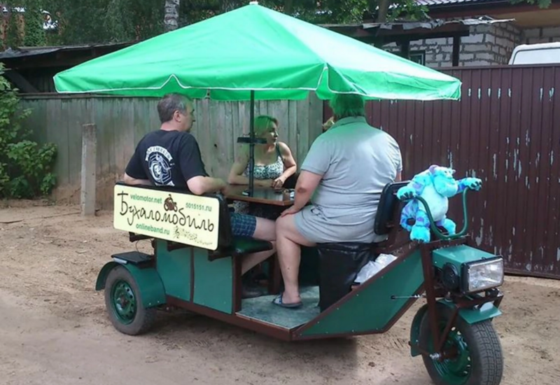 İlk "araq içmək" elektromobili düzəldildi