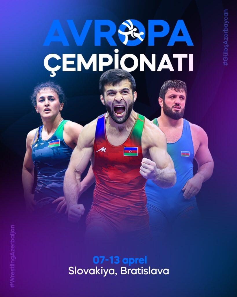 Güləş seçməmizin Avropa çempionatı üçün heyəti açıqlanıb