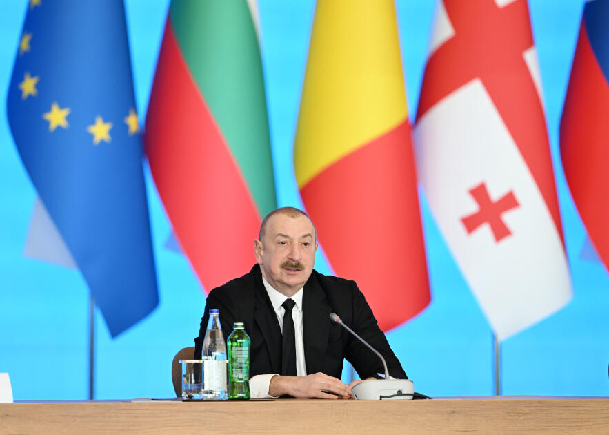 Президент Ильхам Алиев принял участие в заседании Консультативного совета Южного газового коридора в Баку