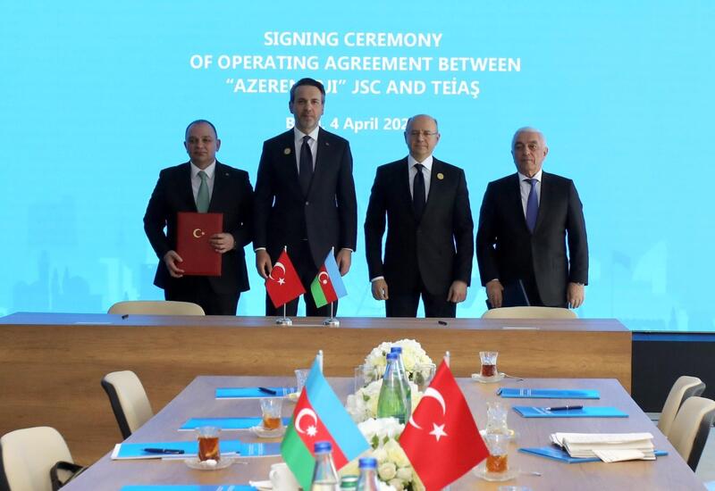 Naxçıvandan Türkiyəyə elektrik enerjisinin ixracı ilə bağlı Əməliyyat Müqaviləsi imzalandı