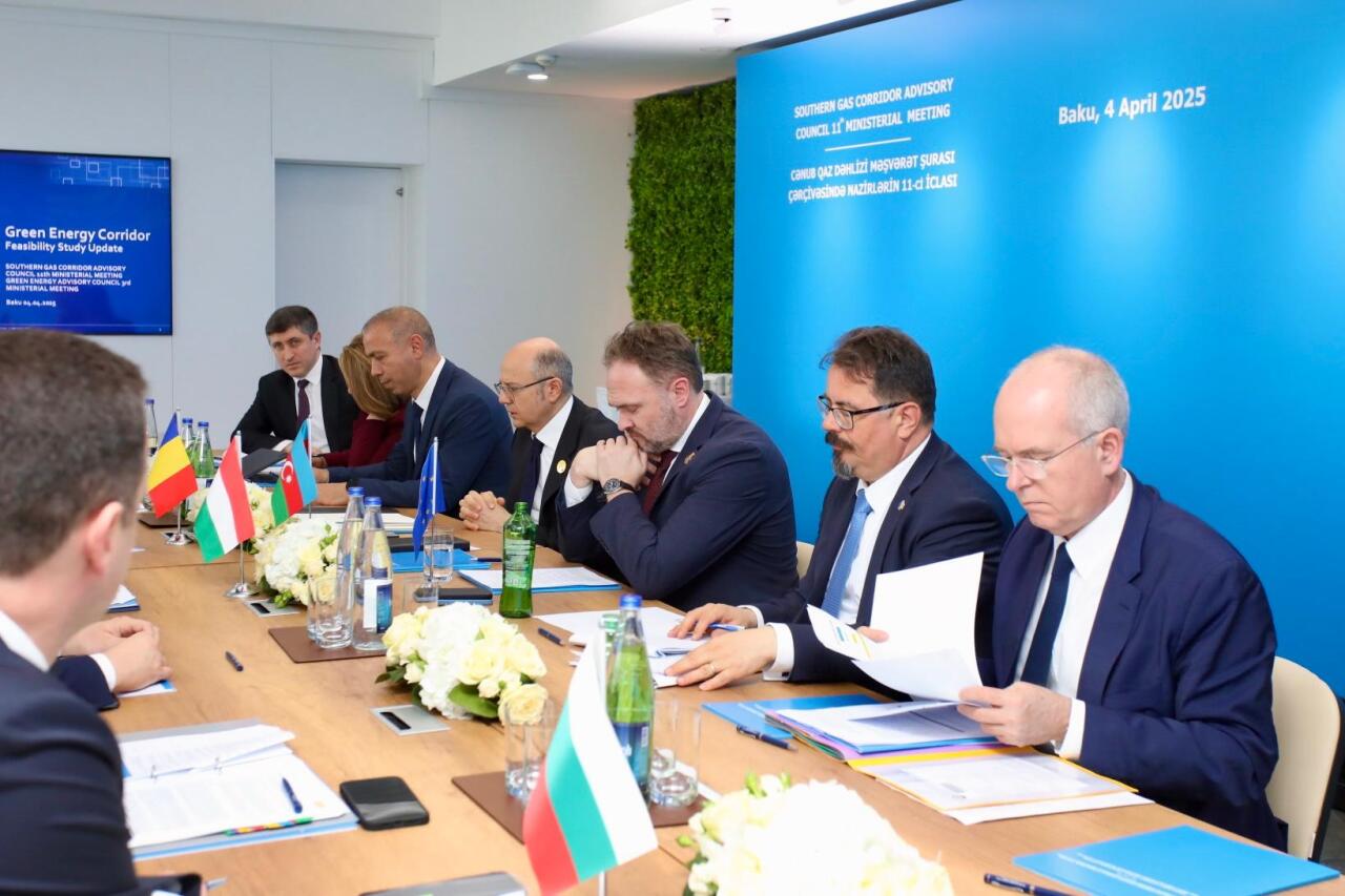 Xəzər-Qara dəniz-Avropa Yaşıl Enerji Dəhlizi üzrə Nazirlər Görüşü keçirilib