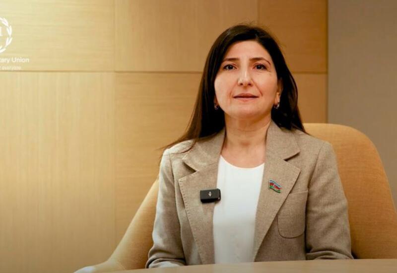 Sevil Mikayılovanın Ümumdünya Parlamentlərarası İttifaqının "YouTube" kanalına müsahibəsi